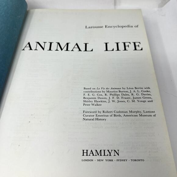 Larousse Encyclopedia of Animal Life - 1967 Paul Hamlyn Limited hard Cover VTG - Picture 11 of 13